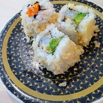 はま寿司 - カリフォルニアロール〜海老店、アボカド♪