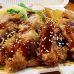 とんかつ亭 わた美 - テイクアウトしたソースヒレカツ丼（税込1,180円）