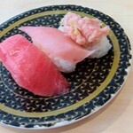 はま寿司 - 鮪３巻(⁠｡⁠•̀⁠ᴗ⁠-⁠)⁠✧