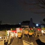 ザ テラス - テラス席～神戸の夜景が見えてうっとり