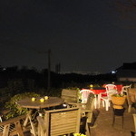 ザ テラス - テラス席～神戸の夜景が見えてうっとり