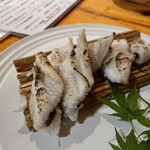 活海酒 - 穴子の白焼き