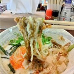 カレーうどん専科 祥 - まぜまぜ( ﾟДﾟ)ｳﾏｰ