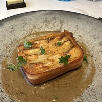 アーティショー - 鮎とジャガイモのガレット。
