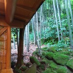 休耕庵 竹の庭の茶席 - 