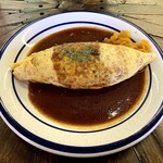 サンタローサ - メインのオムライス。