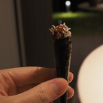 6 - マグロとキャビアを和えて