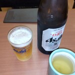 味処　さかね - アサヒスーパードライ瓶ビール