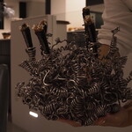 6 - マグロとキャビアを和えて