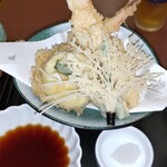 味処　さかね - 天麩羅 接写