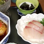 味処　さかね - 刺身 接写