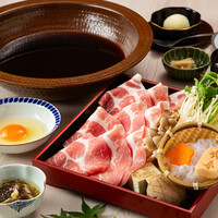 大分耶馬渓産　豚　　　・しゃぶしゃぶランチ　・すき鍋ランチ
