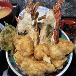 さかな屋食堂ウロコジュウ - 幸せだ〜！エビ〜my love〜♪