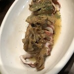 ミヤコジカン - イカの丸焼き　ガーリックたっぷり