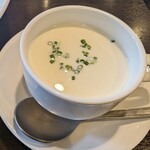 キッチン　ナカシマ - 洋風セットのスープ(ビシソワーズ)