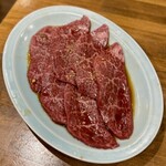 炭火焼肉ホルモンさわいし - 水沢牛イチボ