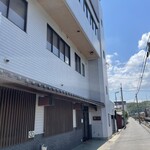 竹一 - 外に灰皿もあります