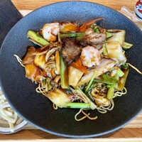 ブリル飯店 - 十目あんかけ焼きそば