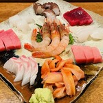 ながほり - 刺身盛り合わせ