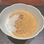 奈良屋町 青 - 渡り蟹のカレー