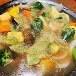 ながほり - 野菜山椒あんかけ