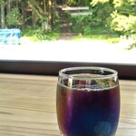 クマカフェ - 「おまかせモーニング」のアイスコーヒー