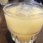 トラットリア カリメロ - 妻は桃のジュースをチョイス