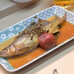 家庭料理 小川 - あゆさんしょ梅干煮