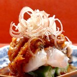 Ji-Cube - イサキの麻辣ソースがけ