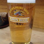 炭火焼鳥 おんどり - 生ビール