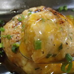 炭火焼鳥 おんどり - 月見つくね