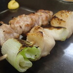炭火焼鳥 おんどり - ねぎま、せせり