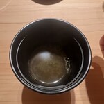 鮨 江藤 - 青さの味噌汁