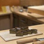 鮨 江藤 - 抹茶スフレ