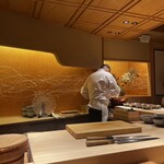 鮨 江藤 - 店内内装