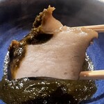 鮨 江藤 - あわび肉厚