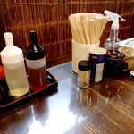 麺屋 志乃助 - 卓上