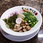 自家製麺 ら～めん かり屋 - 「濃厚煮干しまぜそば」