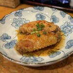 しみず - 手羽先のピリ辛煮