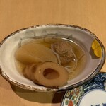 酒とおばんざい わのわ - お通し　おでん