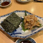 酒とおばんざい わのわ - 梅水晶　〜海苔を添えて〜