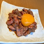 焼肉 山水 - ローストユッケ