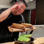 銀座 大石 - 子羊のパイ包み焼き