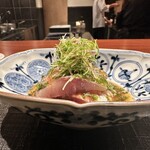 奈良屋町 青 - アジの刺身