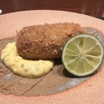 奈良屋町 青 - ホタルイカのコロッケ