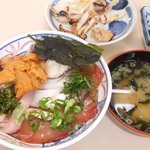 花房 - 日本海丼 ウニ入り