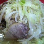 ラーメン二郎 三田本店 - 「大」豚ラーメンにしました。