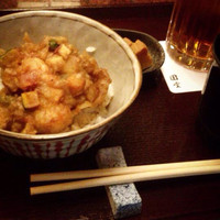 京都祇園 天ぷら八坂圓堂 - かき揚げ丼
                