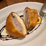 トラットリア ジラソーレ - 椎茸を使った一品