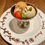 トラットリア ジラソーレ - お誕生日に訪れた際には注文したデザートにとても可愛いくお洒落なデコレーションをしていただき嬉しかったです。